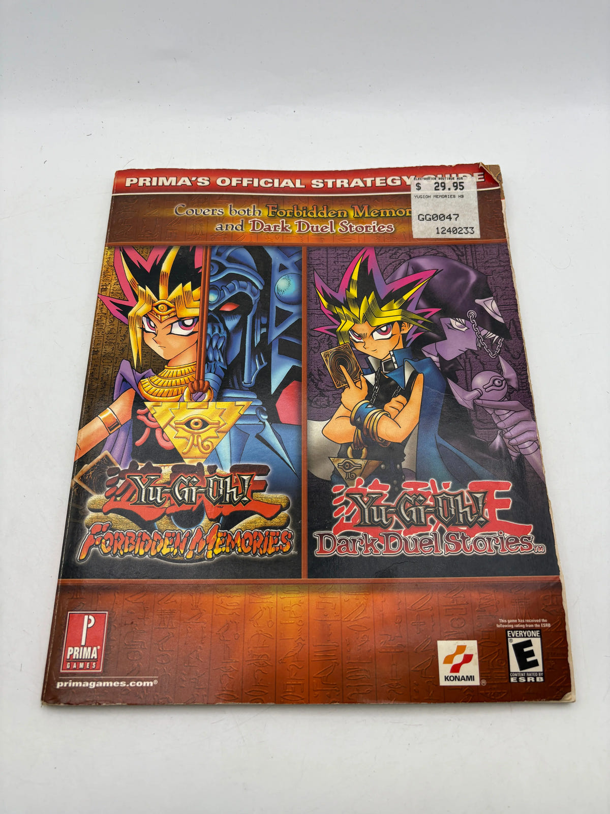 2001 YU-GI-OH DARK DUEL STORIES GBC FORBIDDEN MEMORIES PSX Prima Game Guide FRENLY BRICKS - Open 7 Days image 1