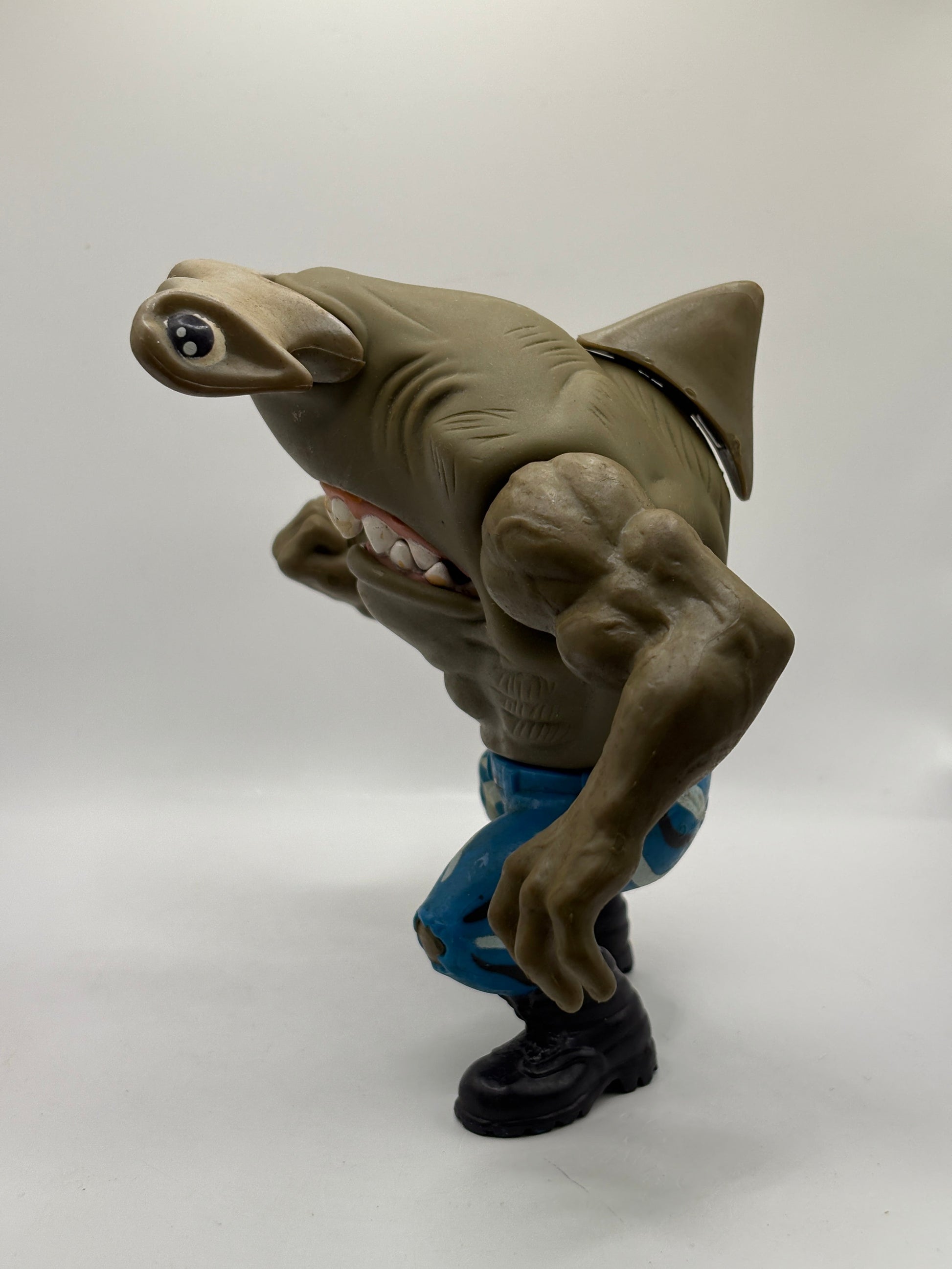 1994 Street Sharks Jab Hammerhead Blue Camo FRENLY BRICKS - Open 7 Days