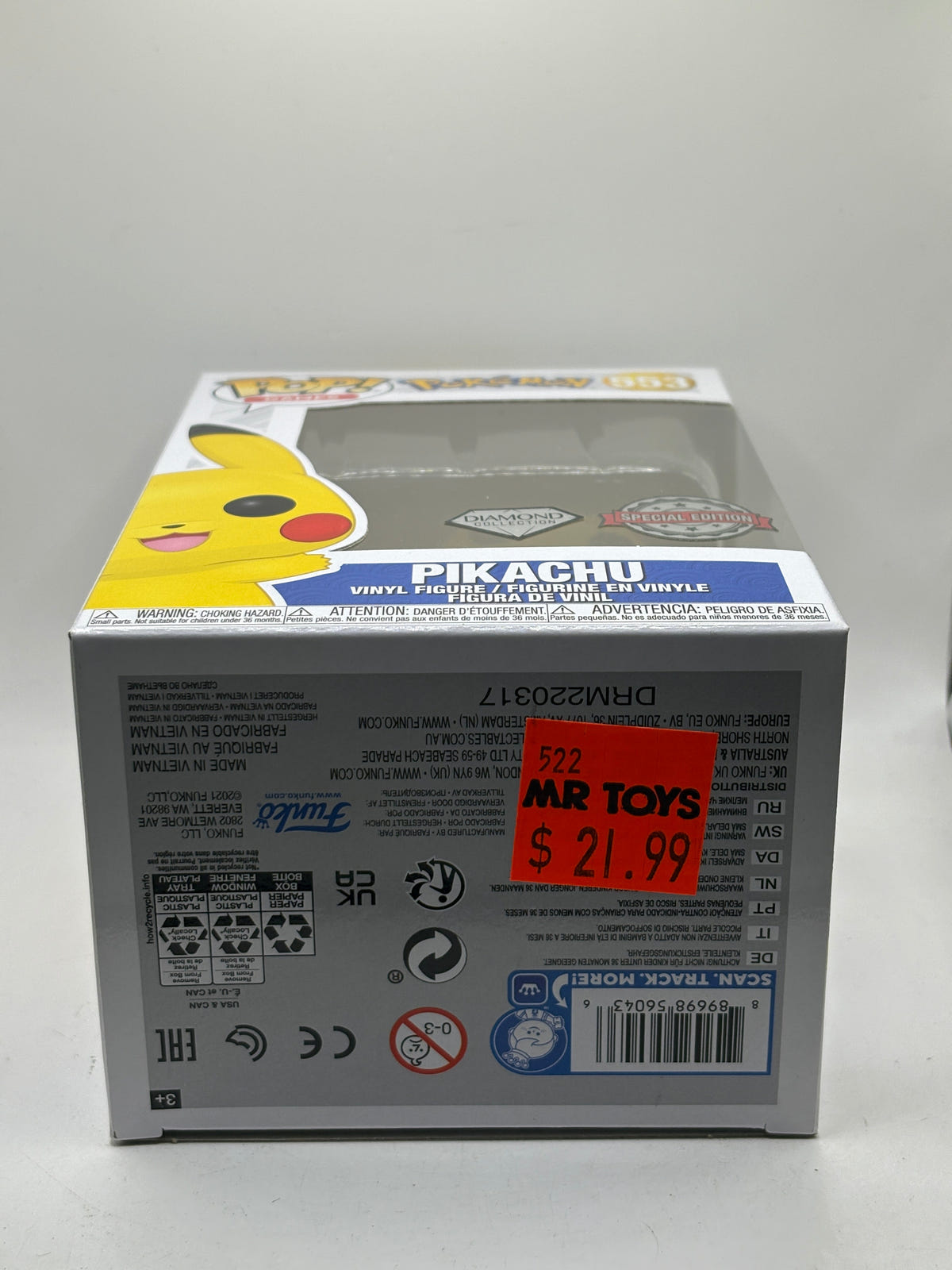 Funko POP! Games Pokemon #553 Pikachu Diamond Special Edition FRENLY BRICKS - Open 7 Days image 6