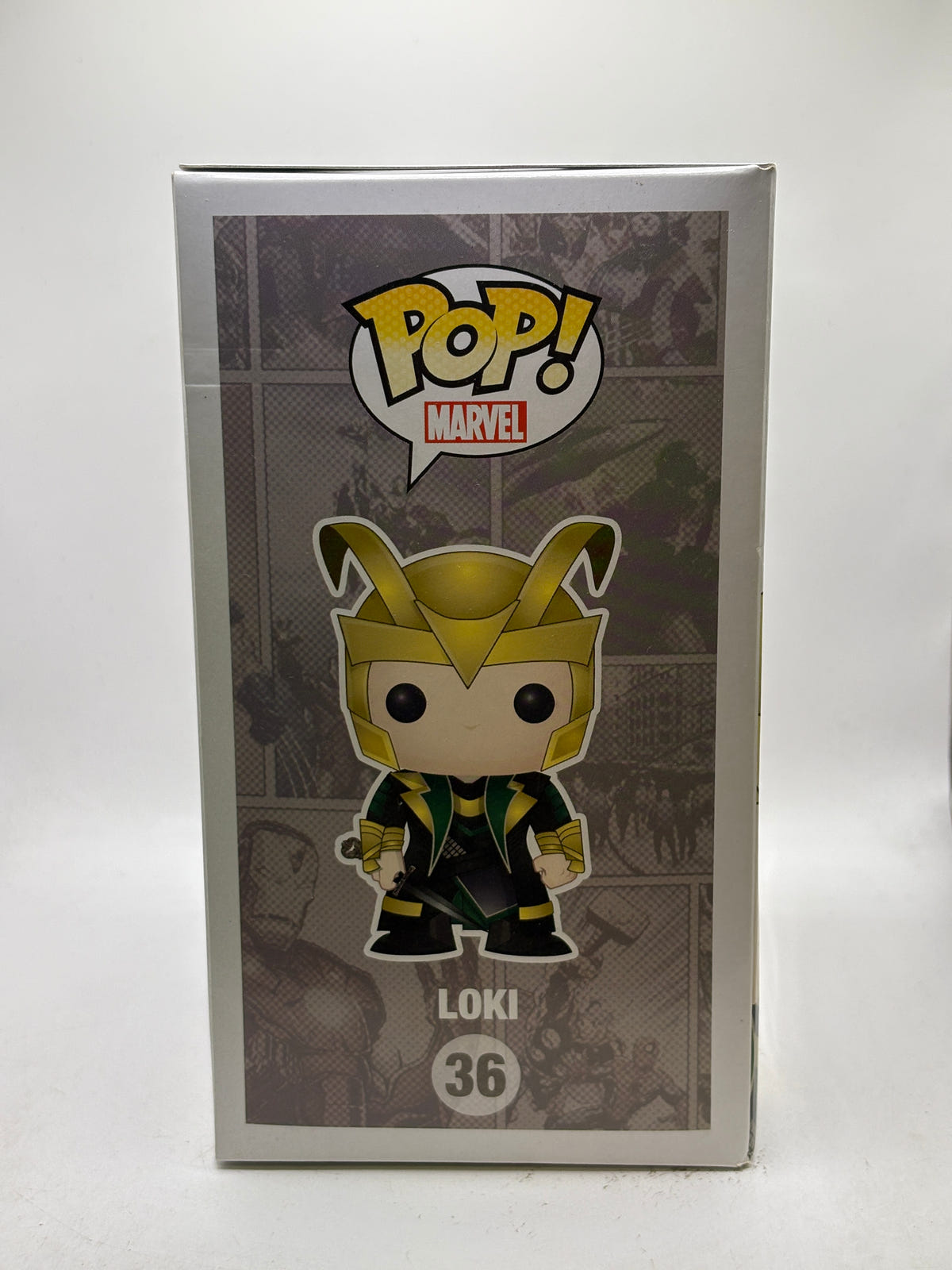 Funko POP! Marvel #36 Loki Frost Giant Glow Vinyl Bobble Head image 4