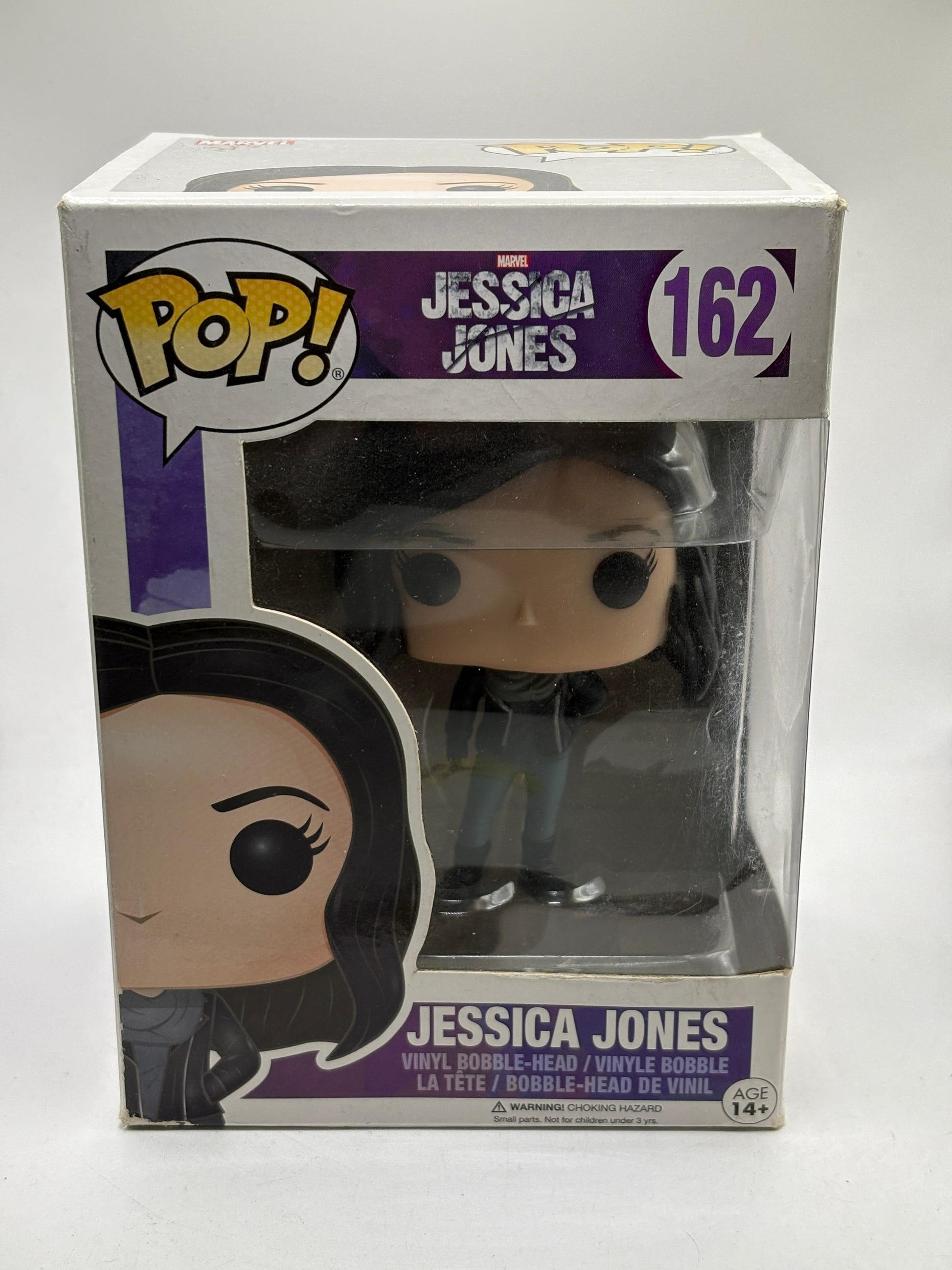 Funko POP! Marvel Jessica Jones #162 Jessica Jones Vinyl Bobble Head FRENLY BRICKS - Open 7 Days image 1