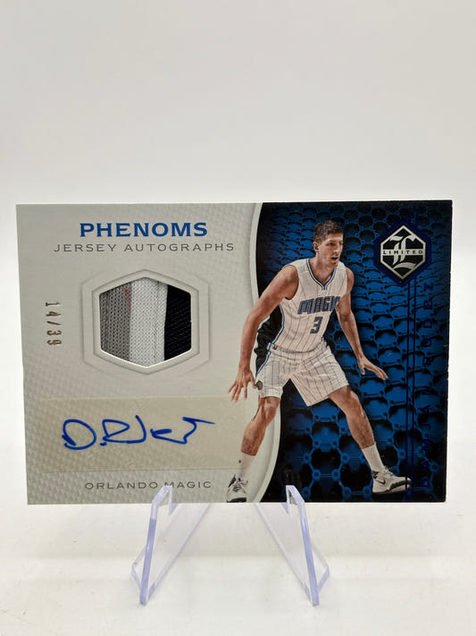 2016-17 Panini Limited Basketball #PJA-DR Damjan Rudez Phenoms Patch Auto /39
