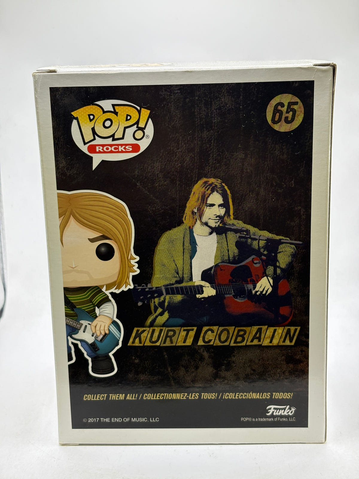 Funko POP! Rocks Kurt Cobain #65 Kurt Cobain Vinyl Figure image 3