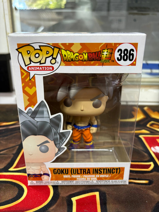 Funko POP! Animation Dragon Ball Super Goku (Ultra Instinct) #386 FRENLY BRICKS - Open 7 Days