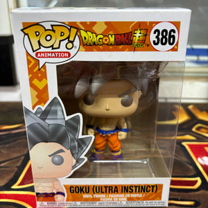 Funko POP! Animation Dragon Ball Super Goku (Ultra Instinct) #386 FRENLY BRICKS - Open 7 Days