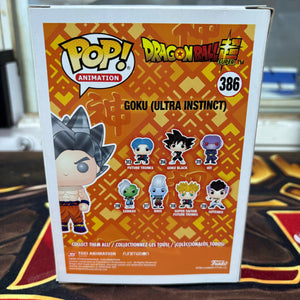 Funko POP! Animation Dragon Ball Super Goku (Ultra Instinct) #386 FRENLY BRICKS - Open 7 Days