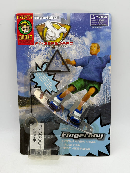 Vintage Finger Board Miniature Wakeboard Action Figure Sealed