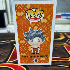Funko POP! Animation Dragon Ball Super Goku (Ultra Instinct) #386 FRENLY BRICKS - Open 7 Days