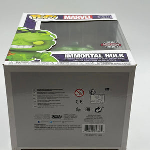 Funko POP! Marvel #840 Immortal Hulk Special Edition FRENLY BRICKS - Open 7 Days