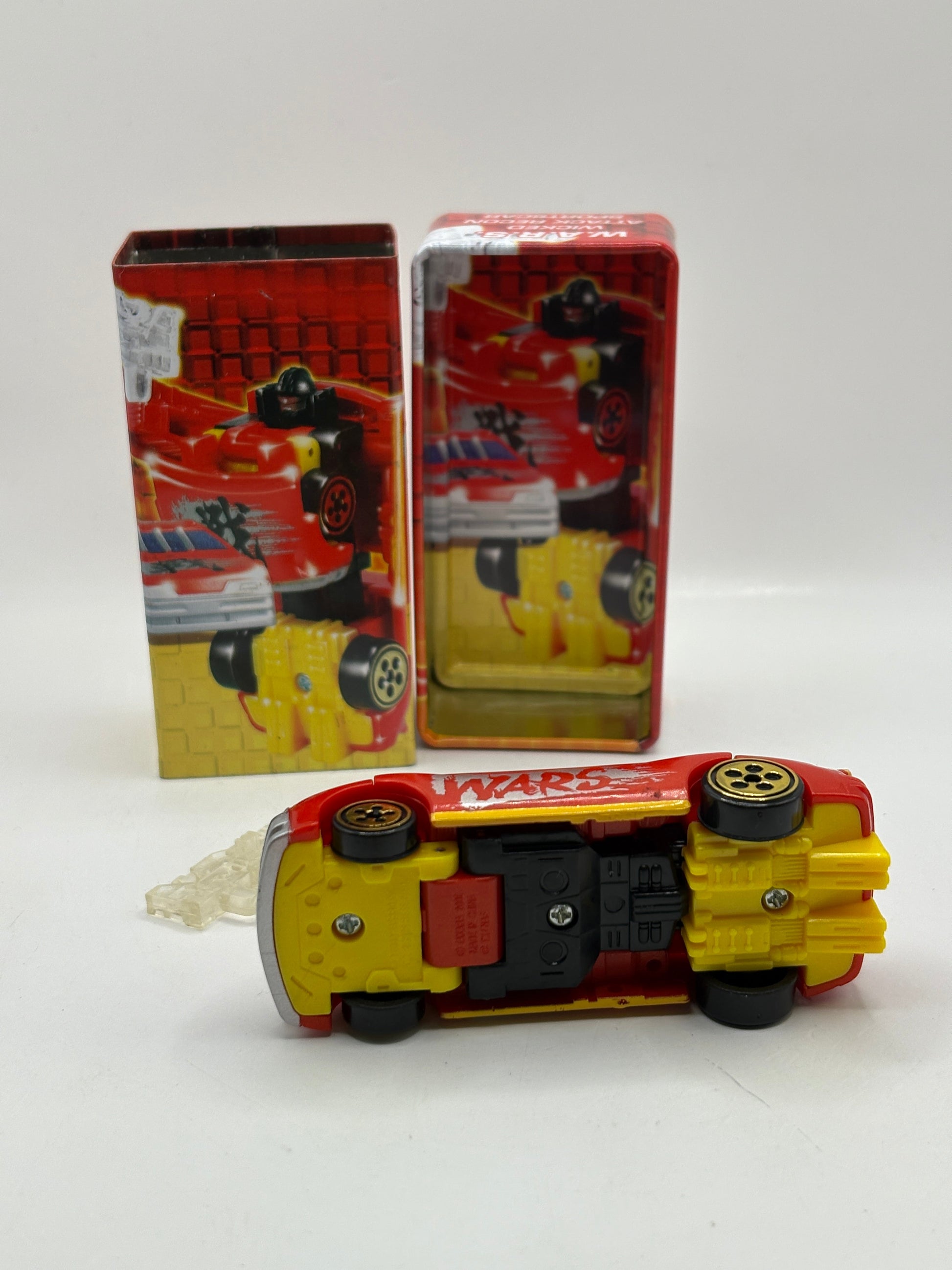 W.A.R.S. Tiny Tins 2003 Transformers RID Spy Changers Wicked Attack Recon Sports FRENLY BRICKS - Open 7 Days