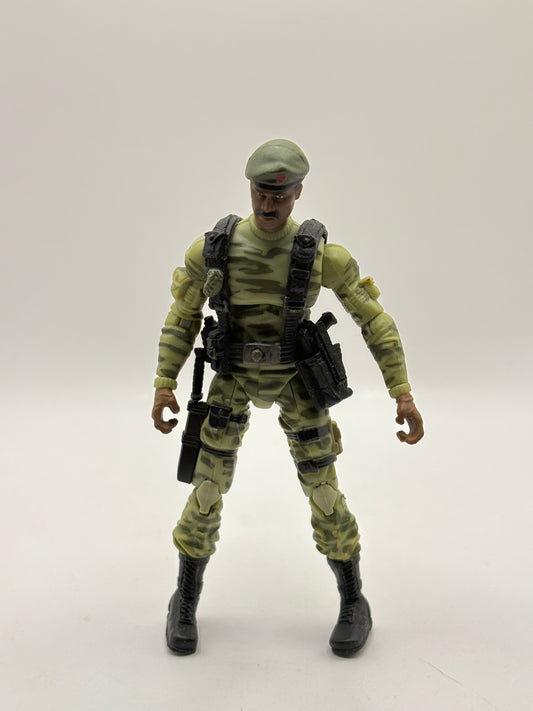 GI Joe 25th Anniversary Sgt Sergeant Stalker 3.75" Figure Incomplete FRENLY BRICKS - Open 7 Days