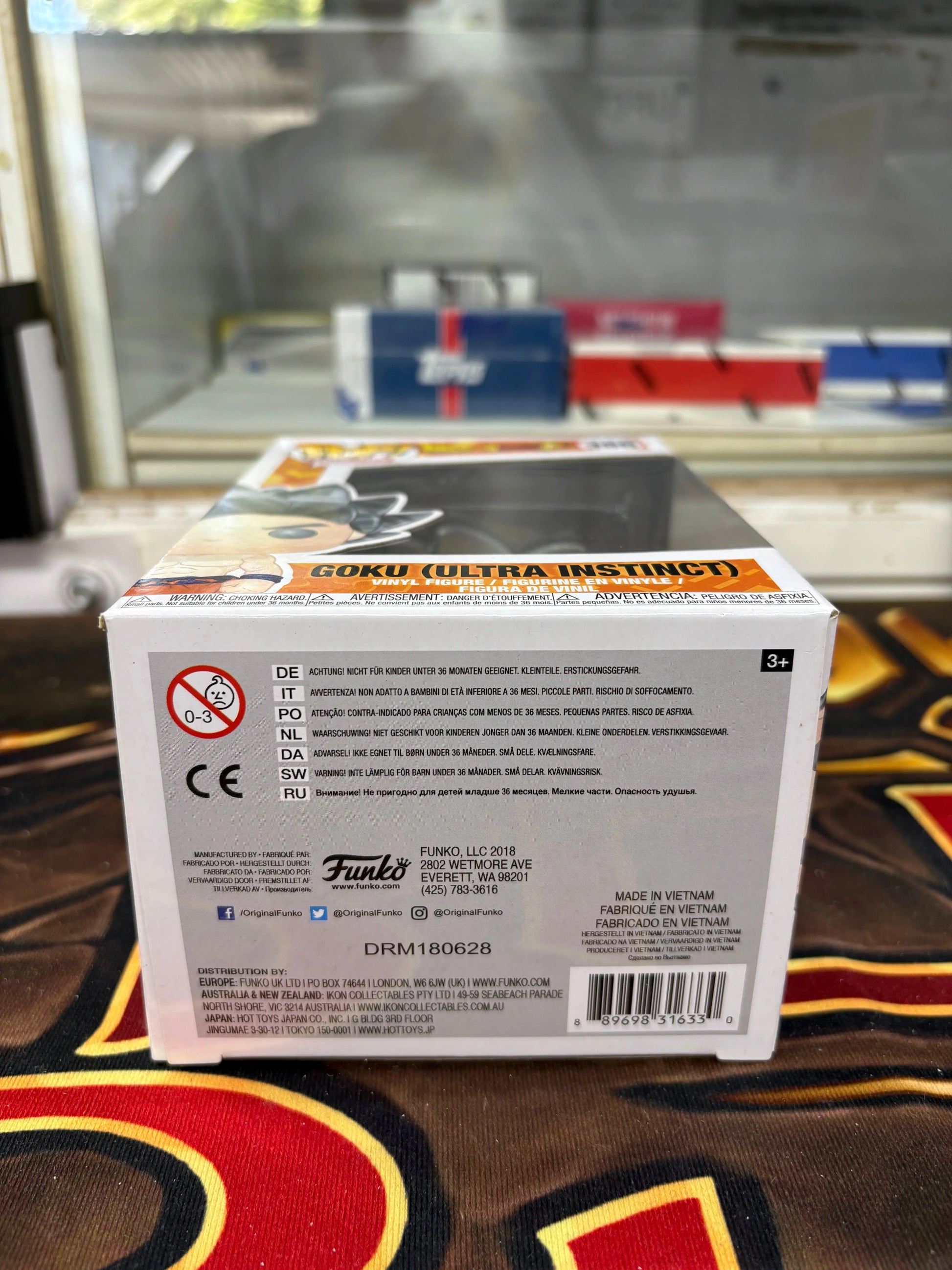 Funko POP! Animation Dragon Ball Super Goku (Ultra Instinct) #386 FRENLY BRICKS - Open 7 Days