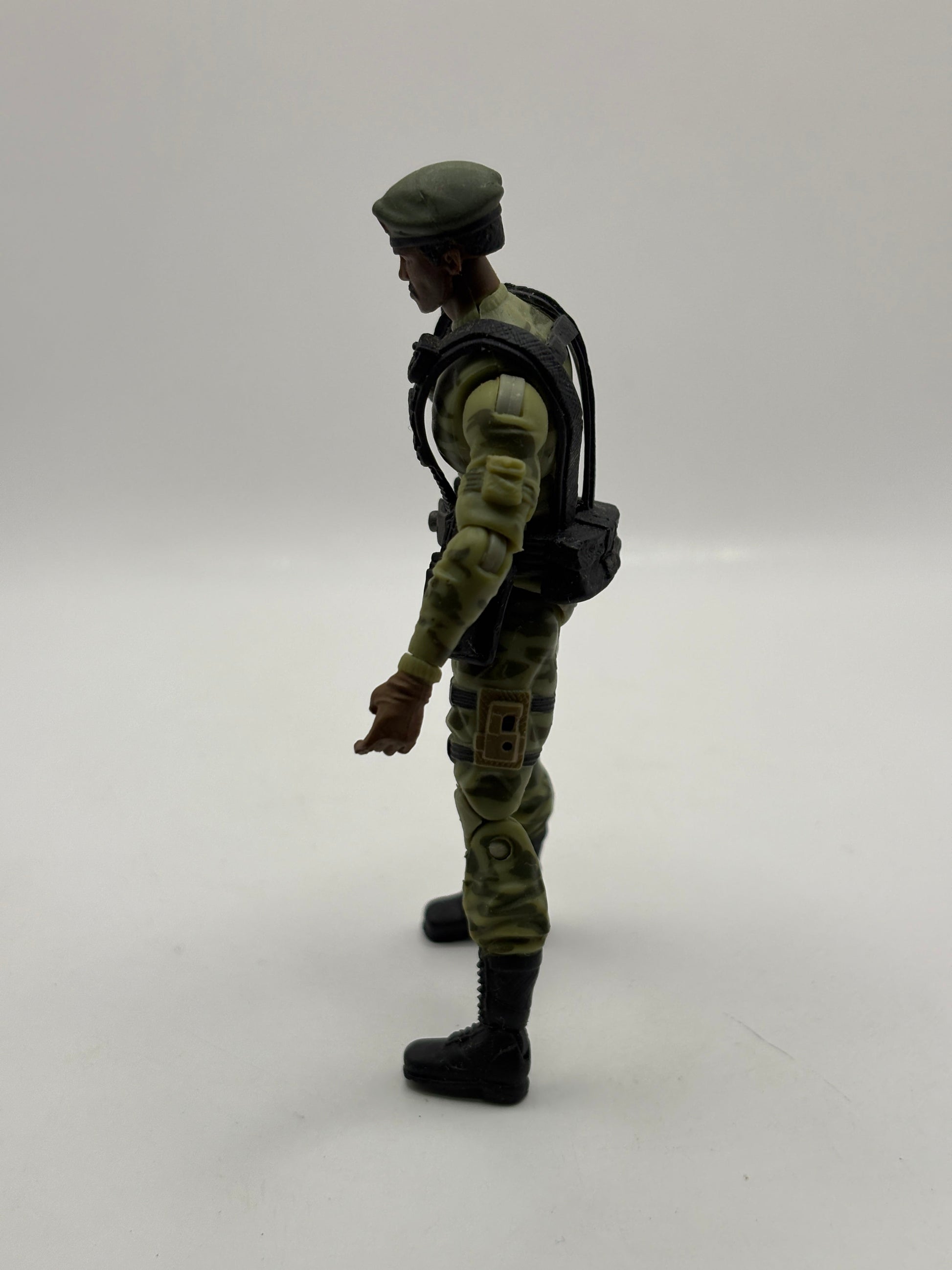 GI Joe 25th Anniversary Sgt Sergeant Stalker 3.75" Figure Incomplete FRENLY BRICKS - Open 7 Days