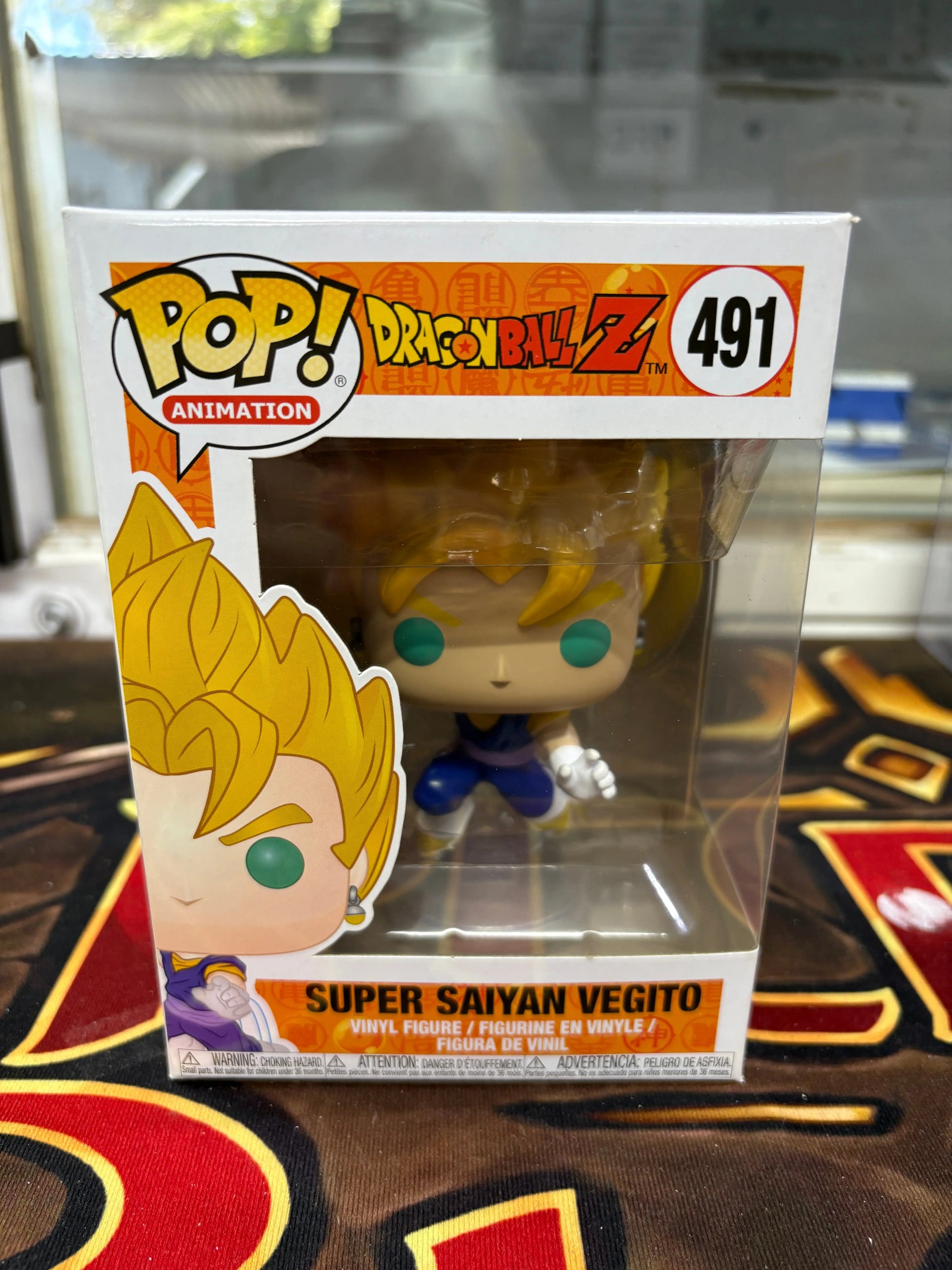Funko POP Animation Dragonball Z Super Saiyan Vegito #491 Vinyl Figure FRENLY BRICKS - Open 7 Days