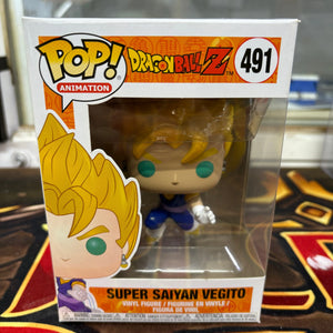 Funko POP Animation Dragonball Z Super Saiyan Vegito #491 Vinyl Figure FRENLY BRICKS - Open 7 Days