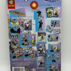 Vintage Finger Board Miniature Scooter Brand New Sealed (Yellow  Rope)