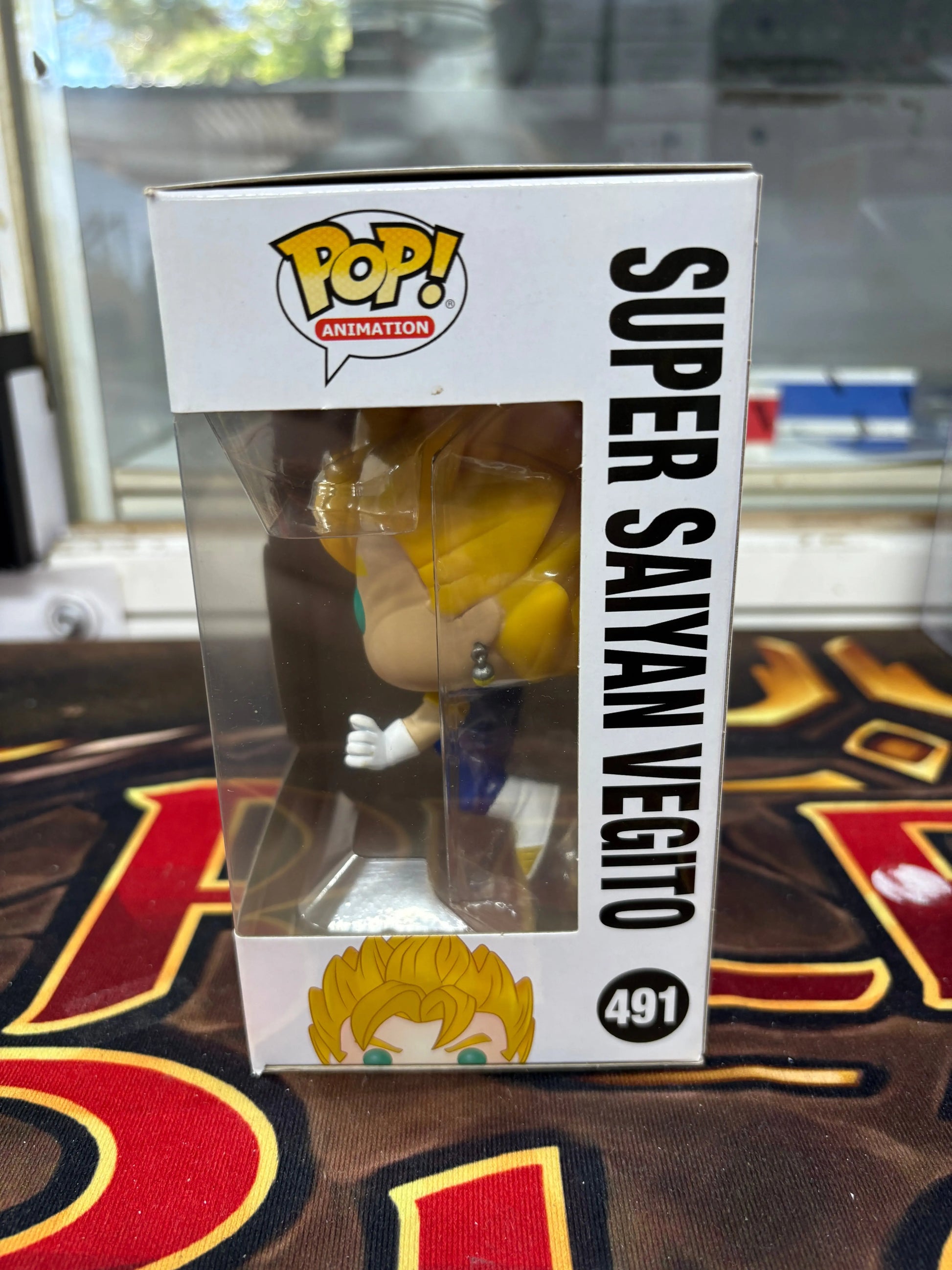 Funko POP Animation Dragonball Z Super Saiyan Vegito #491 Vinyl Figure FRENLY BRICKS - Open 7 Days