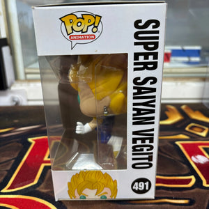 Funko POP Animation Dragonball Z Super Saiyan Vegito #491 Vinyl Figure FRENLY BRICKS - Open 7 Days