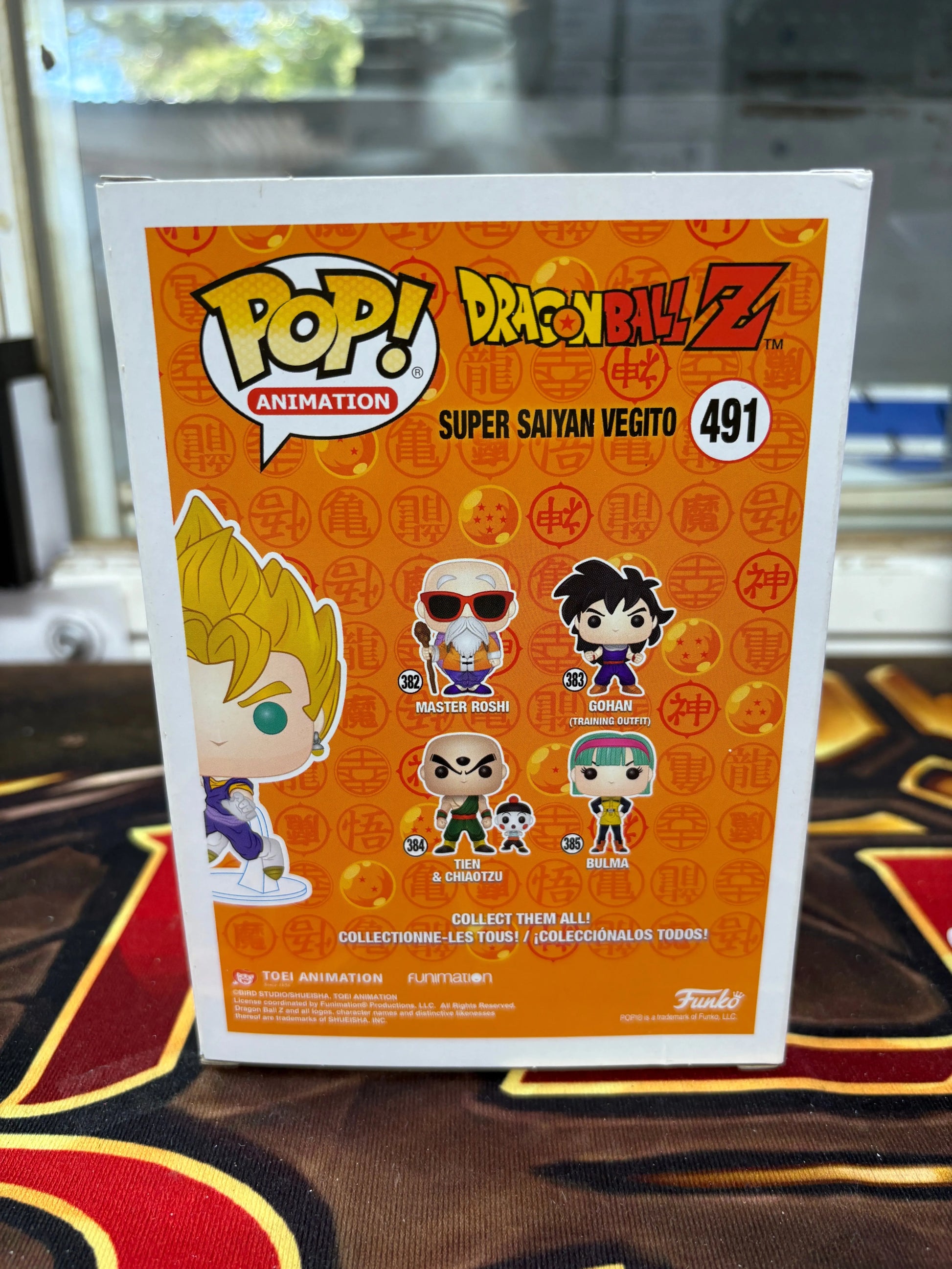 Funko POP Animation Dragonball Z Super Saiyan Vegito #491 Vinyl Figure FRENLY BRICKS - Open 7 Days