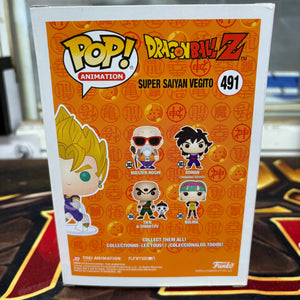 Funko POP Animation Dragonball Z Super Saiyan Vegito #491 Vinyl Figure FRENLY BRICKS - Open 7 Days