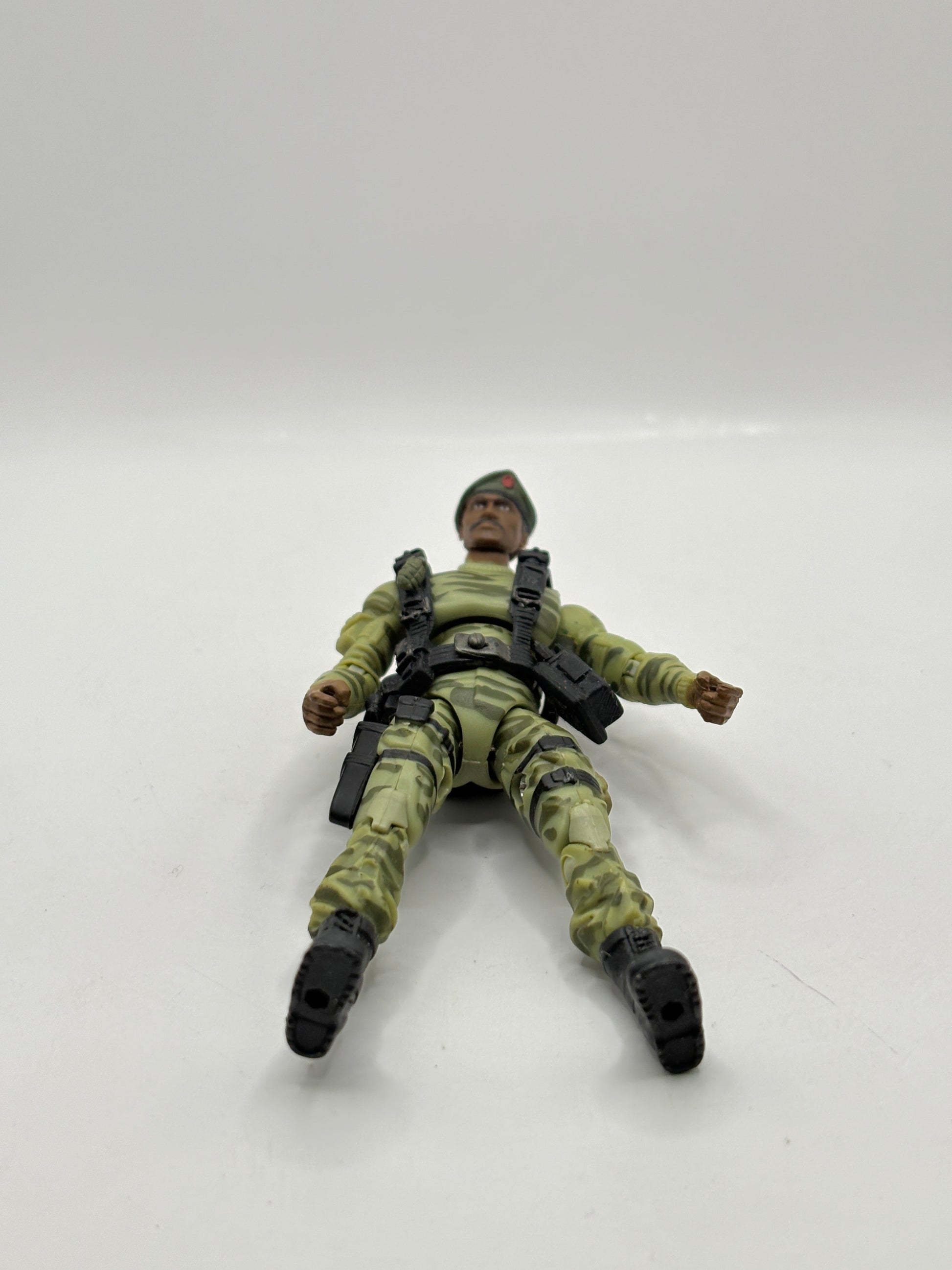 GI Joe 25th Anniversary Sgt Sergeant Stalker 3.75" Figure Incomplete FRENLY BRICKS - Open 7 Days