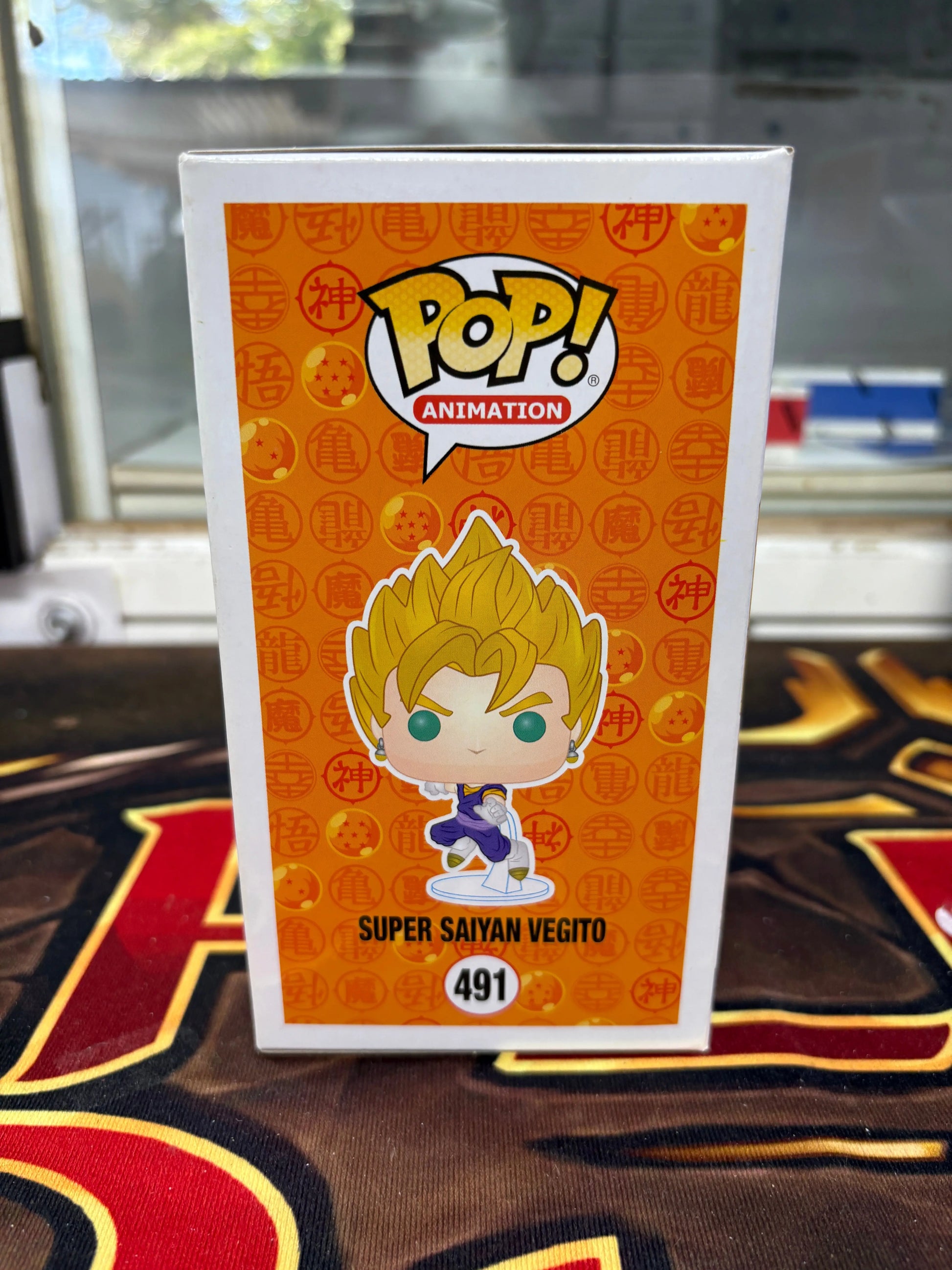 Funko POP Animation Dragonball Z Super Saiyan Vegito #491 Vinyl Figure FRENLY BRICKS - Open 7 Days