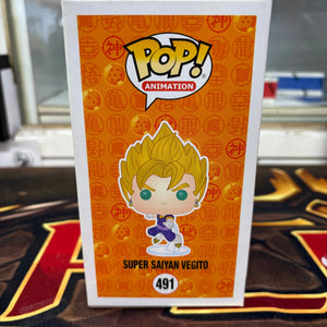 Funko POP Animation Dragonball Z Super Saiyan Vegito #491 Vinyl Figure FRENLY BRICKS - Open 7 Days