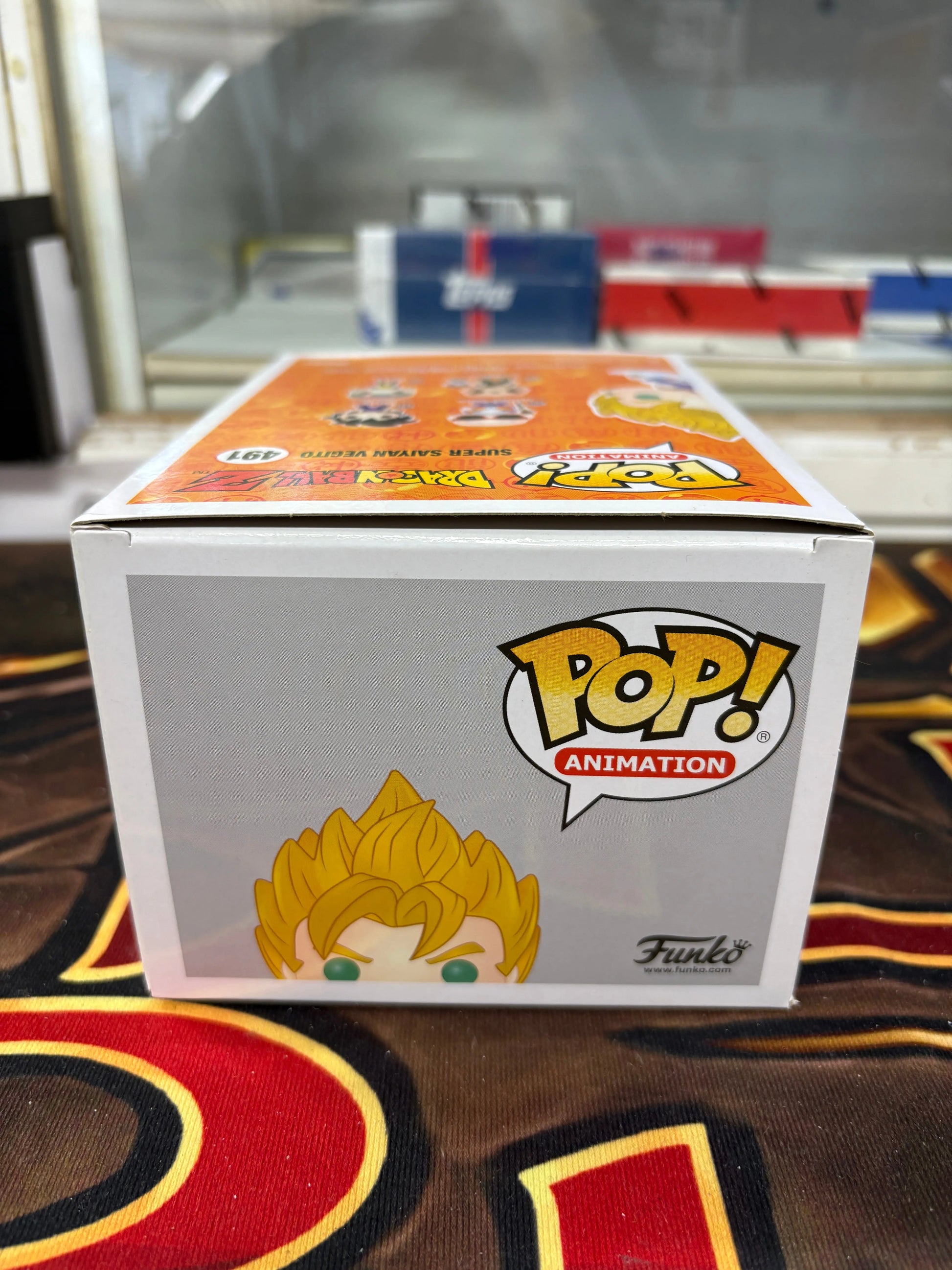 Funko POP Animation Dragonball Z Super Saiyan Vegito #491 Vinyl Figure FRENLY BRICKS - Open 7 Days
