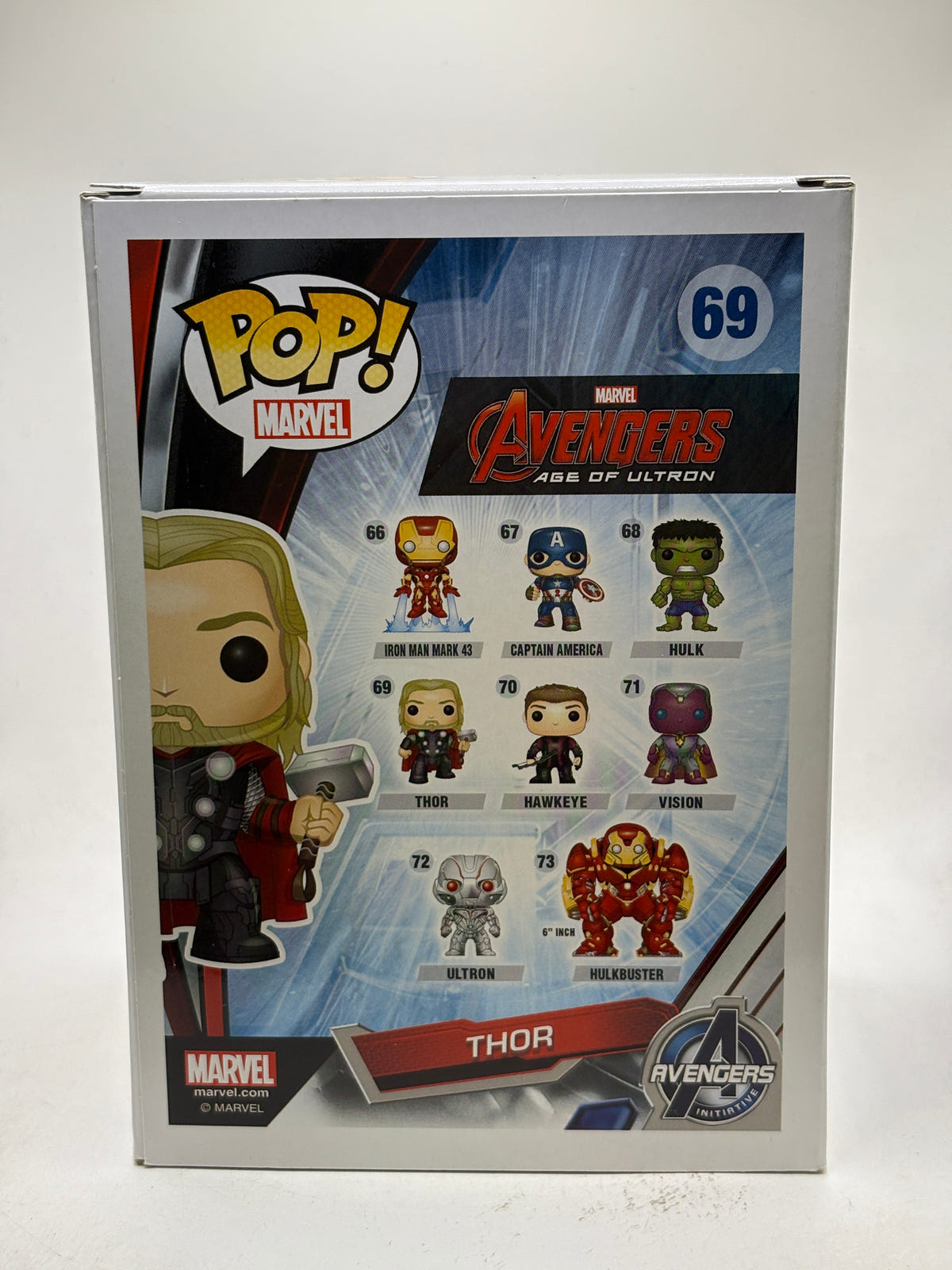 Funko POP! Marvel Avengers #69 Thor Signed Chris Hemsworth COA image 4