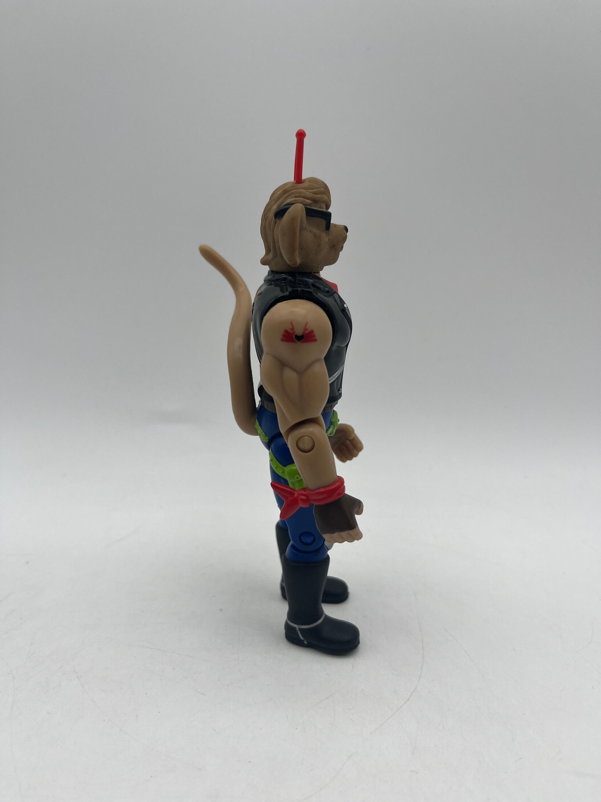 Vintage '93 Galoob BIKER MICE FROM MARS THROTTLE Action Figure +combinedshipping FRENLY BRICKS - Open 7 Days