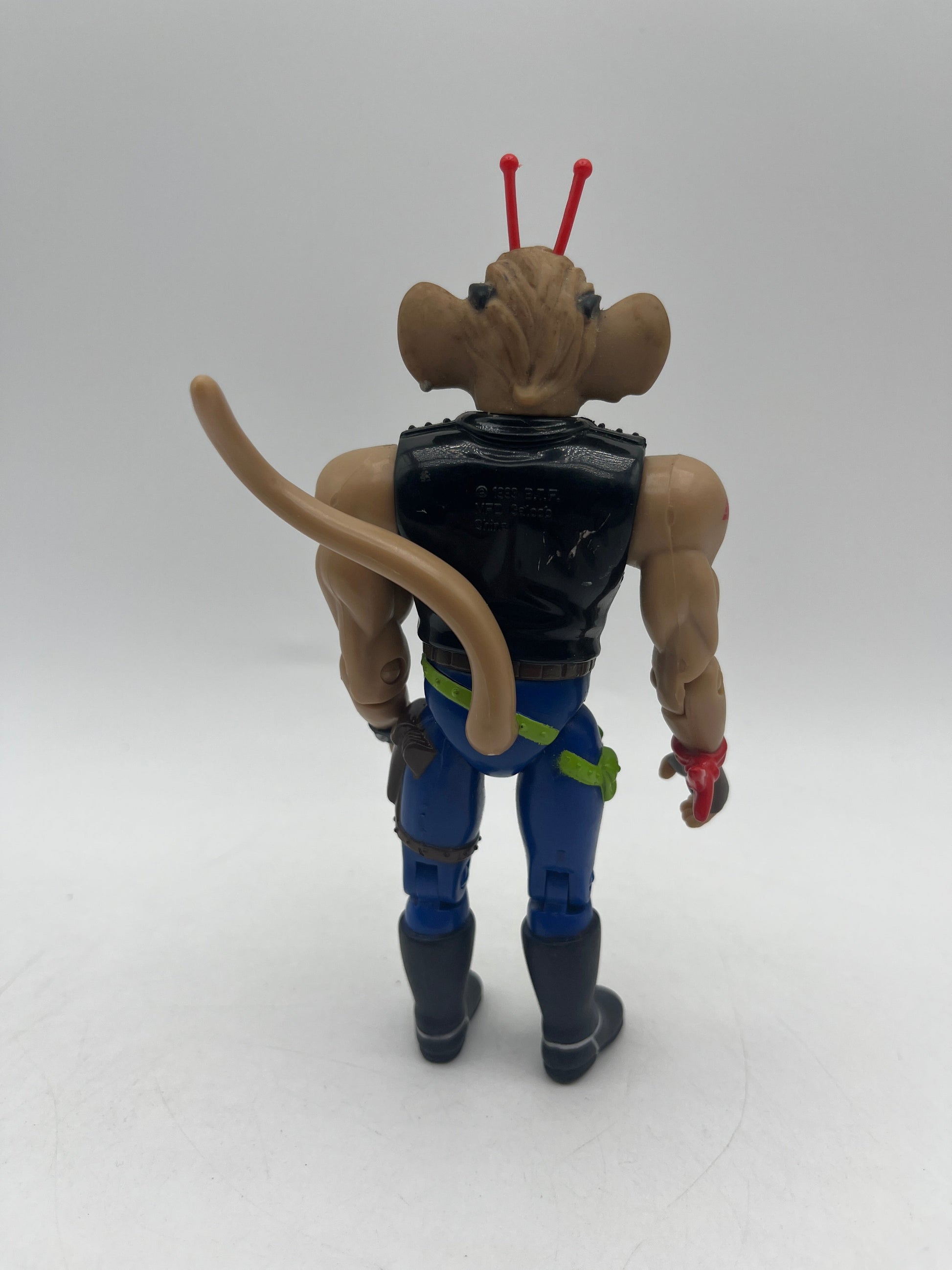 Vintage '93 Galoob BIKER MICE FROM MARS THROTTLE Action Figure +combinedshipping FRENLY BRICKS - Open 7 Days