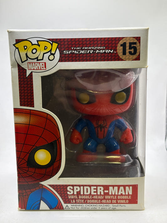Funko POP! Marvel The Amazing Spider-Man #15 Spider-Man Vinyl Bobble Head