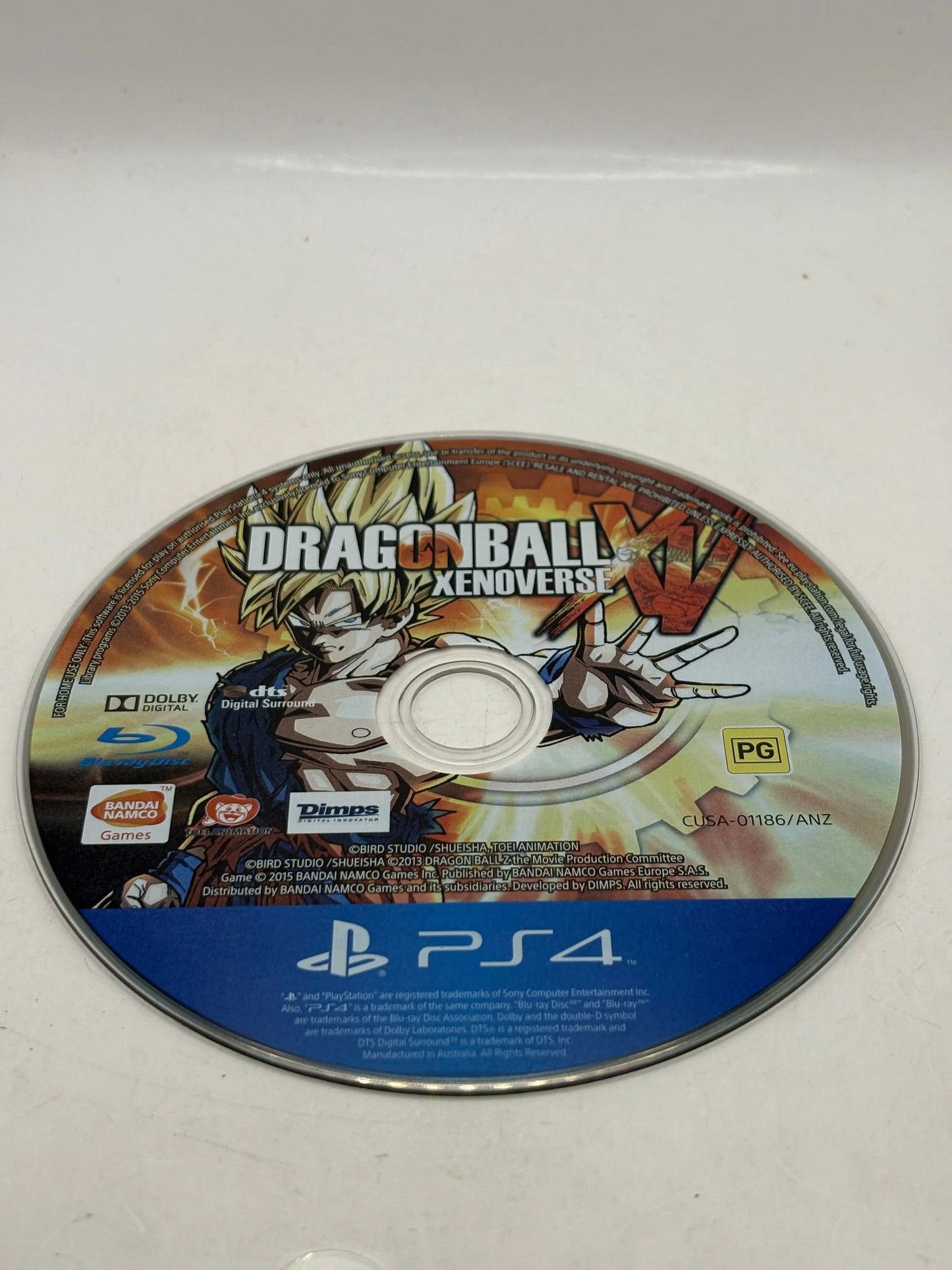 Sony Playstation 4 Dragon Ball Xenoverse XV Video Game FRENLY BRICKS - Open 7 Days