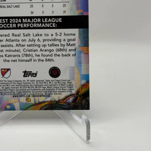 2024 Topps Finest MLS - Diego Luna /50 Gold FRENLY BRICKS - Open 7 Days