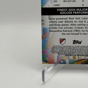 2024 Topps Finest MLS - Diego Luna /50 Gold FRENLY BRICKS - Open 7 Days