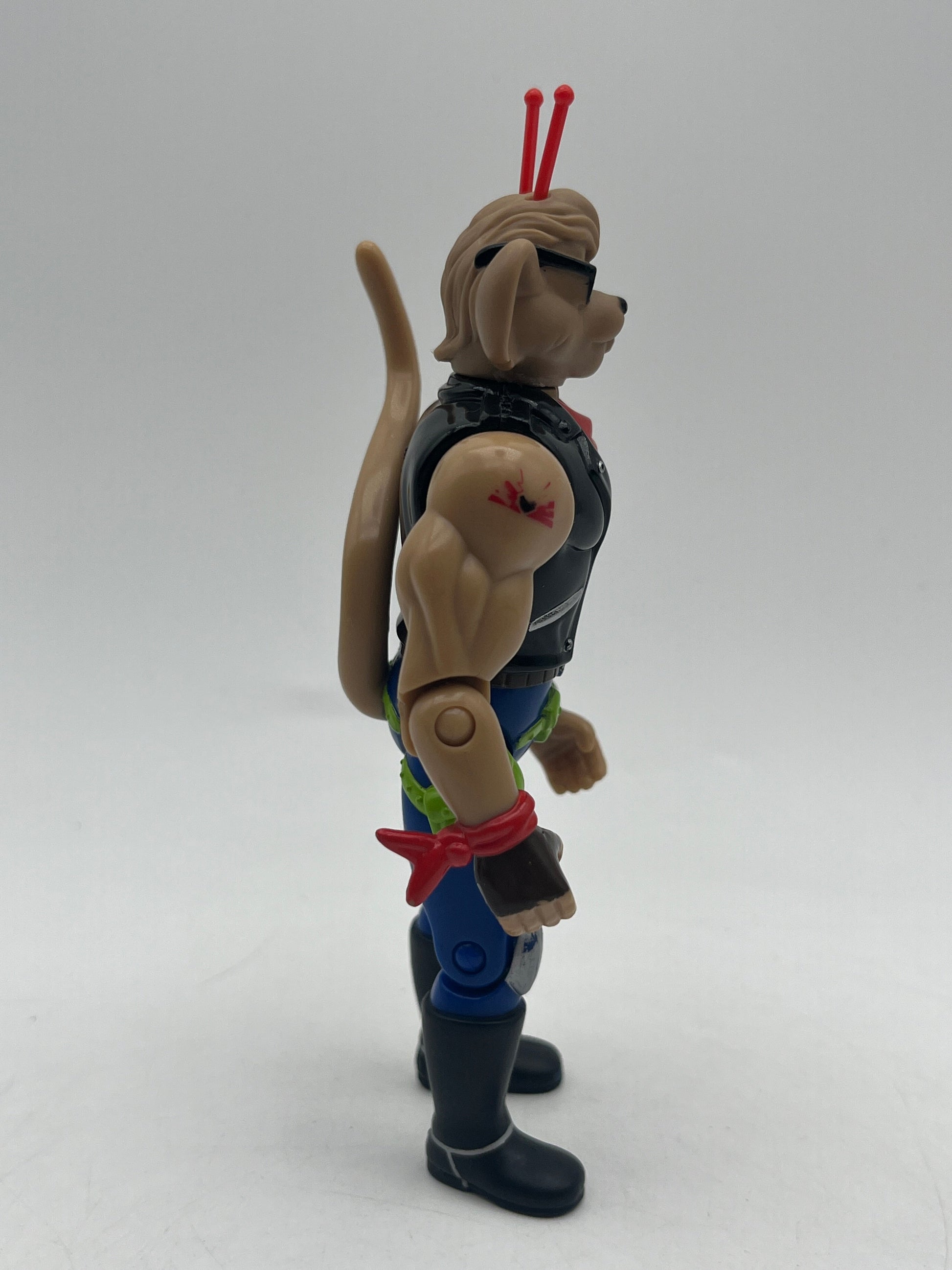 Vintage '93 Galoob BIKER MICE FROM MARS THROTTLE Action Figure2 +combinedshipping FRENLY BRICKS - Open 7 Days