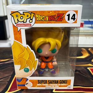 Funko POP! Animation Dragonball Z Super Saiyan Goku #14 FRENLY BRICKS - Open 7 Days