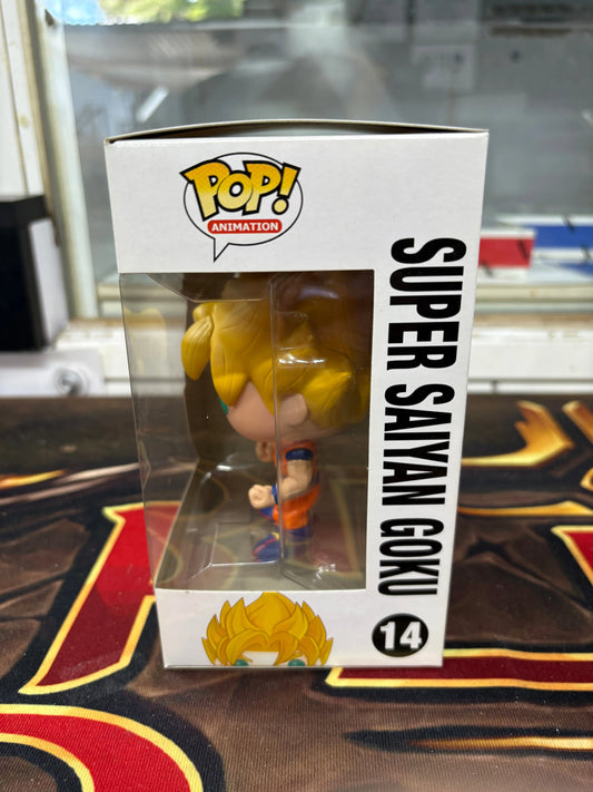 Funko POP! Animation Dragonball Z Super Saiyan Goku #14 FRENLY BRICKS - Open 7 Days