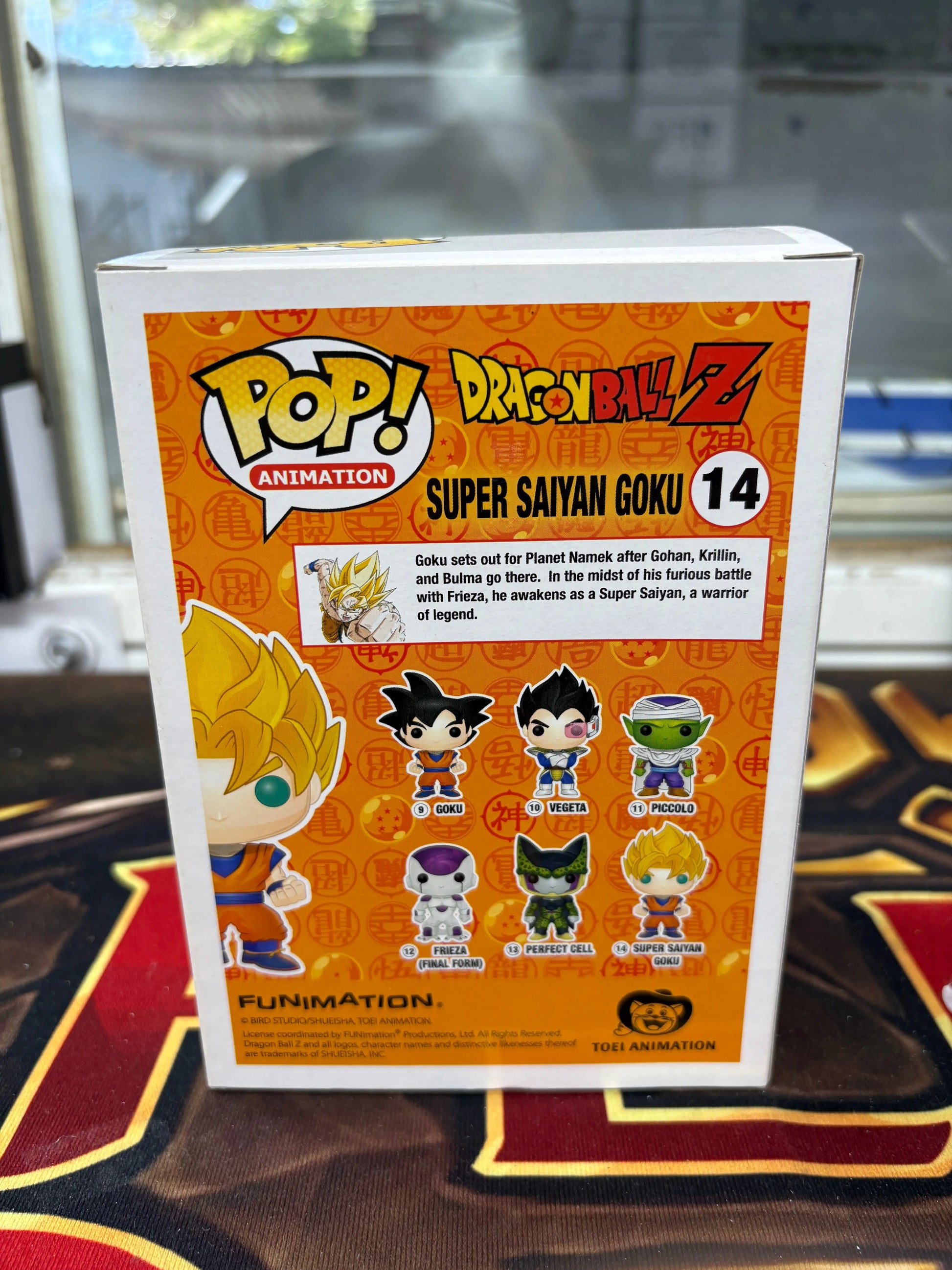 Funko POP! Animation Dragonball Z Super Saiyan Goku #14 FRENLY BRICKS - Open 7 Days