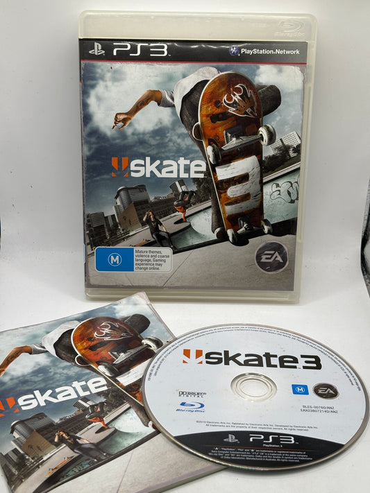 Sony Playstation 3 Skate 3 Video Game with Manual
