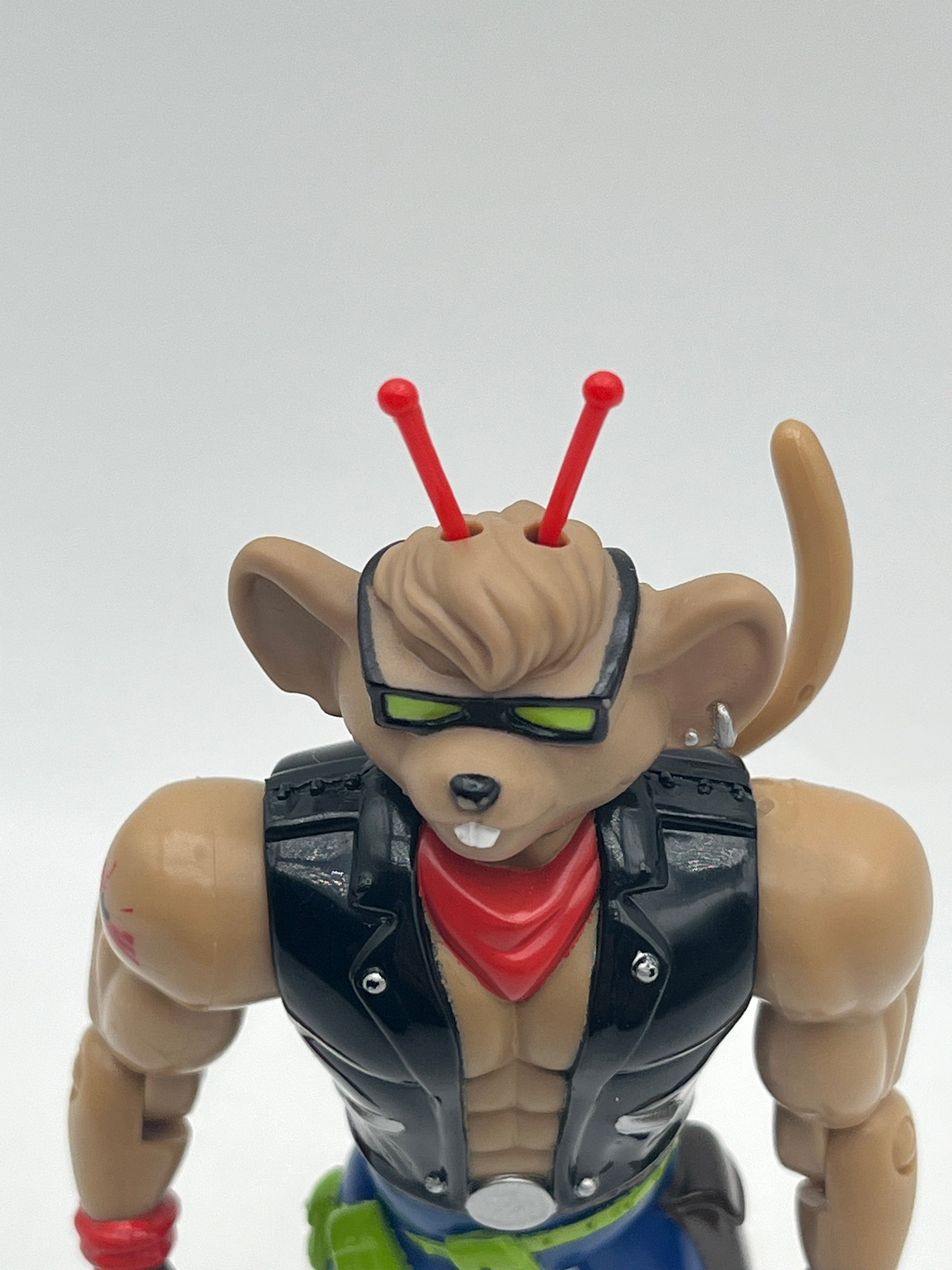 Vintage '93 Galoob BIKER MICE FROM MARS THROTTLE Action Figure2 +combinedshipping FRENLY BRICKS - Open 7 Days