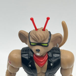 Vintage '93 Galoob BIKER MICE FROM MARS THROTTLE Action Figure2 +combinedshipping FRENLY BRICKS - Open 7 Days