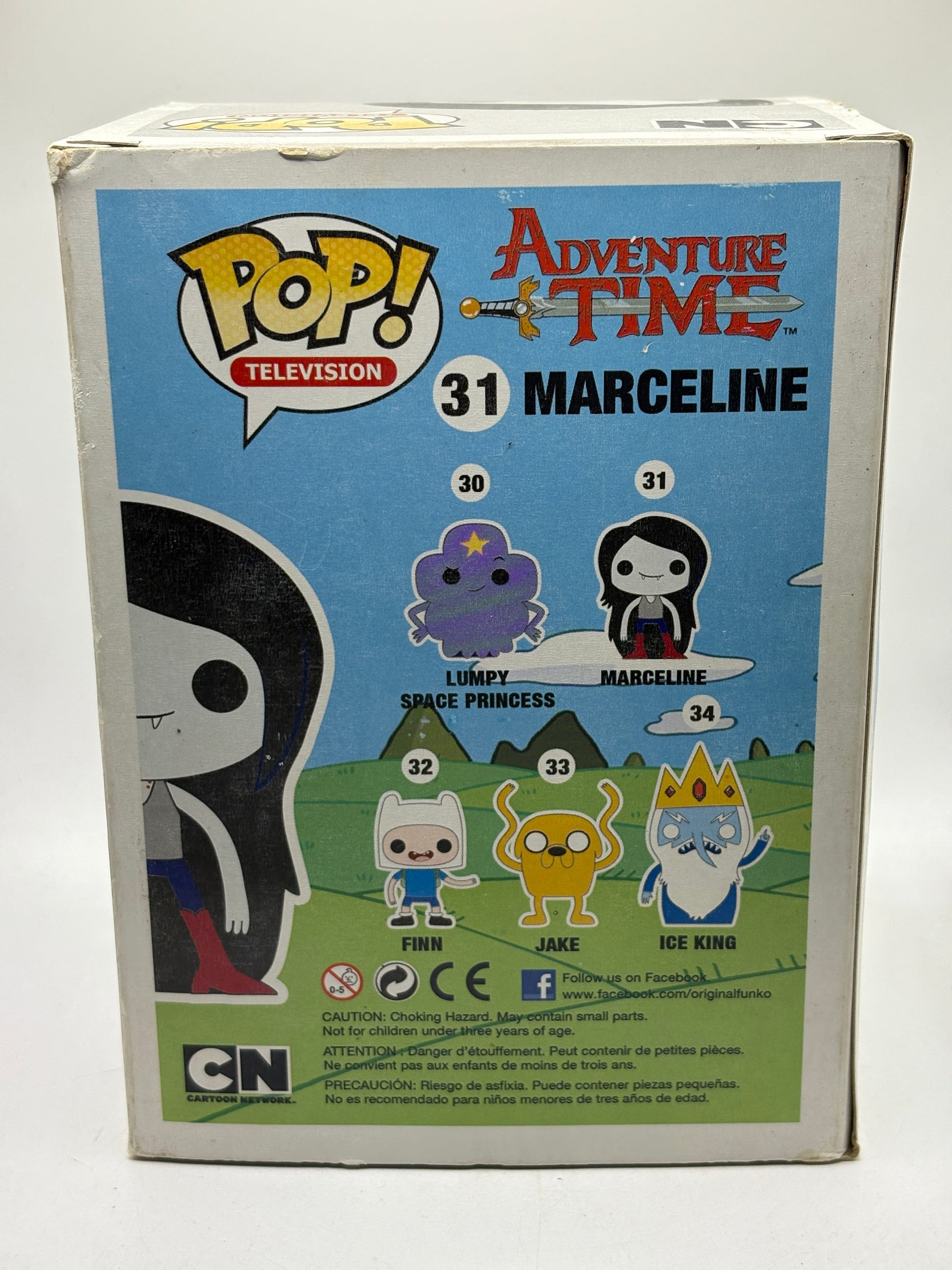 Funko POP! Television Adventure Time #31 Marceline Vinyl Figure *Box Damage FRENLY BRICKS - Open 7 Days image 3