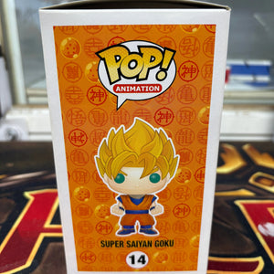 Funko POP! Animation Dragonball Z Super Saiyan Goku #14 FRENLY BRICKS - Open 7 Days