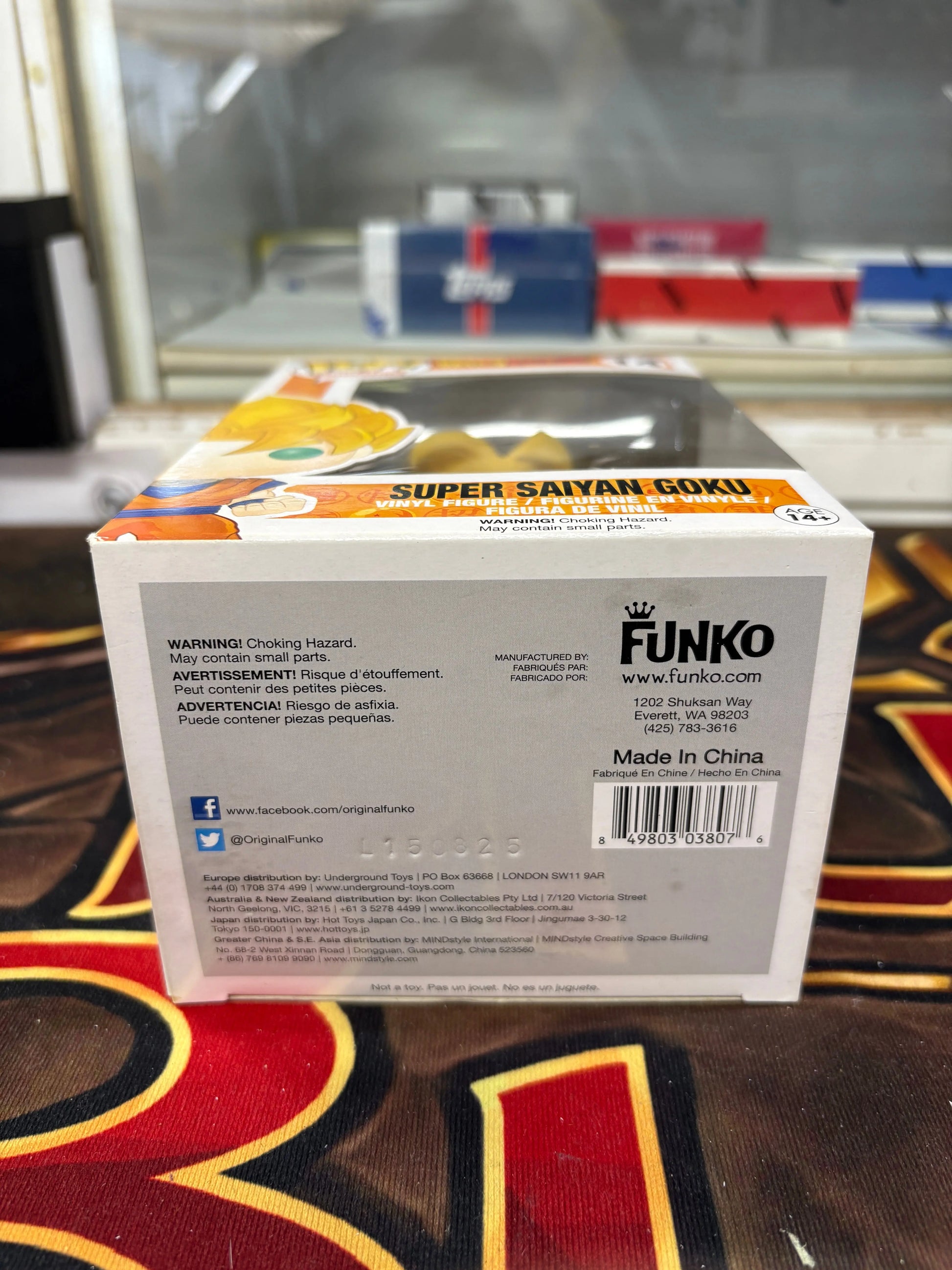 Funko POP! Animation Dragonball Z Super Saiyan Goku #14 FRENLY BRICKS - Open 7 Days