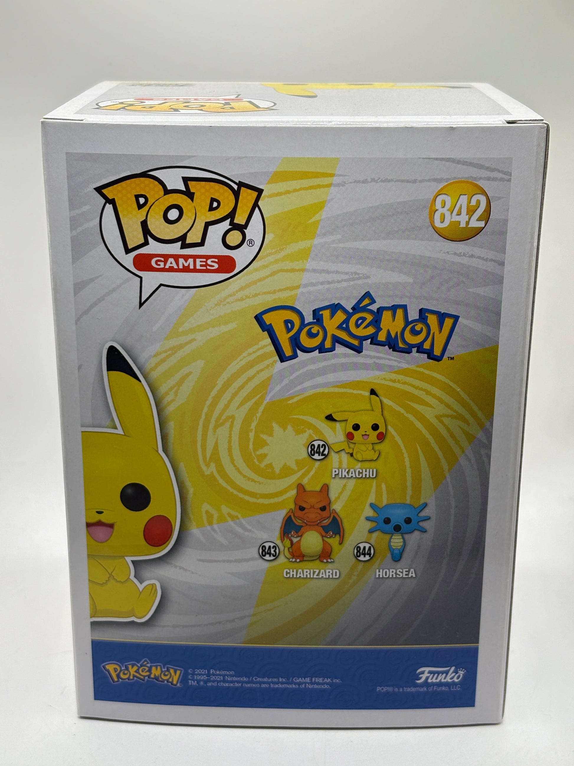 Funko POP! Games Pokemon #842 Pikachu Diamond 2021 Fall Con FRENLY BRICKS - Open 7 Days image 3