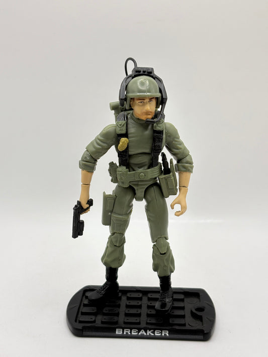 GI Joe 25th Anniversary - Cpl. Breaker Figure Loose with Accessories FRENLY BRICKS - Open 7 Days