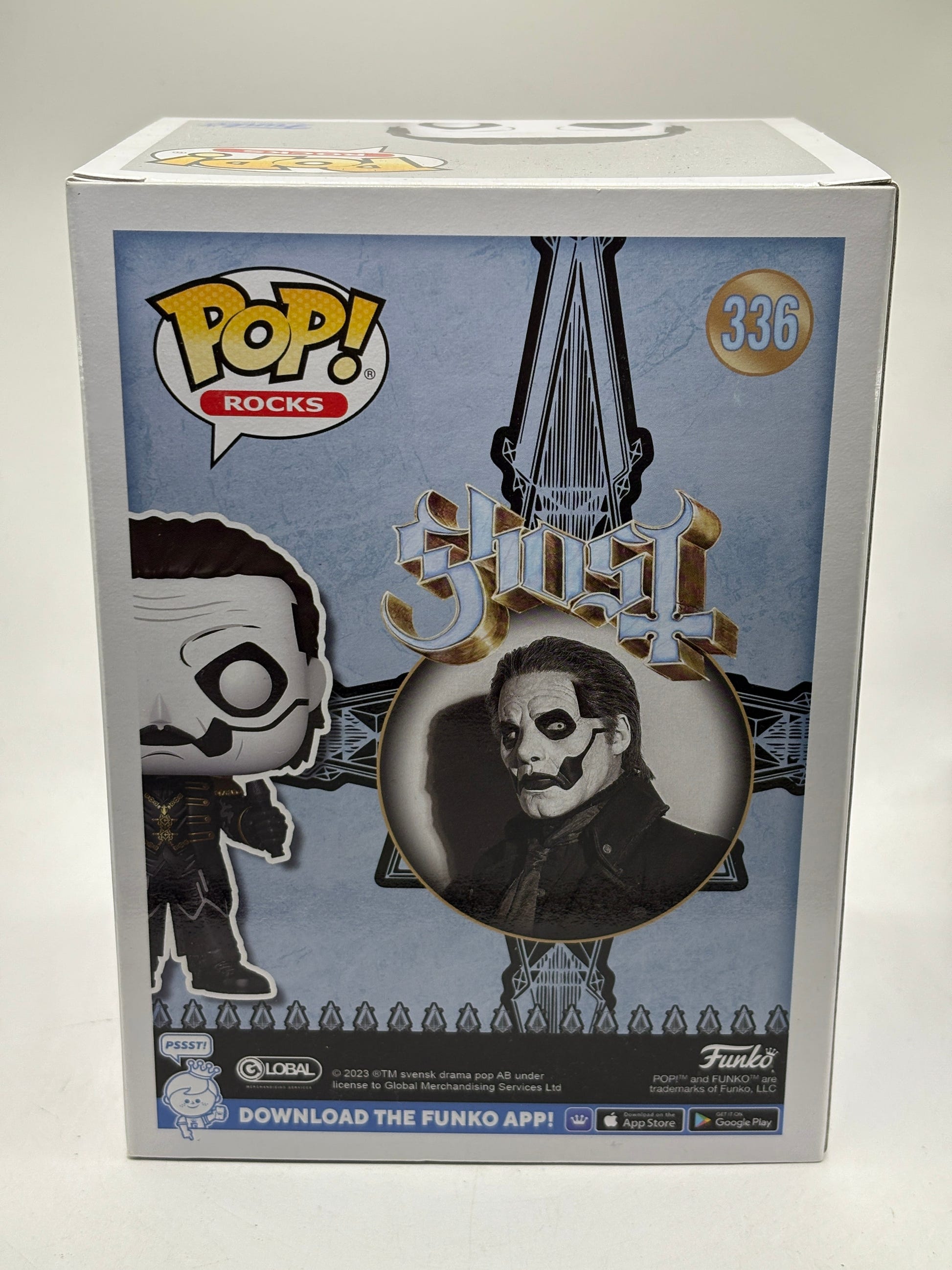 Funko POP! Rocks Ghost #336 Papa Emeritus IV Vinyl Figure FRENLY BRICKS - Open 7 Days image 3