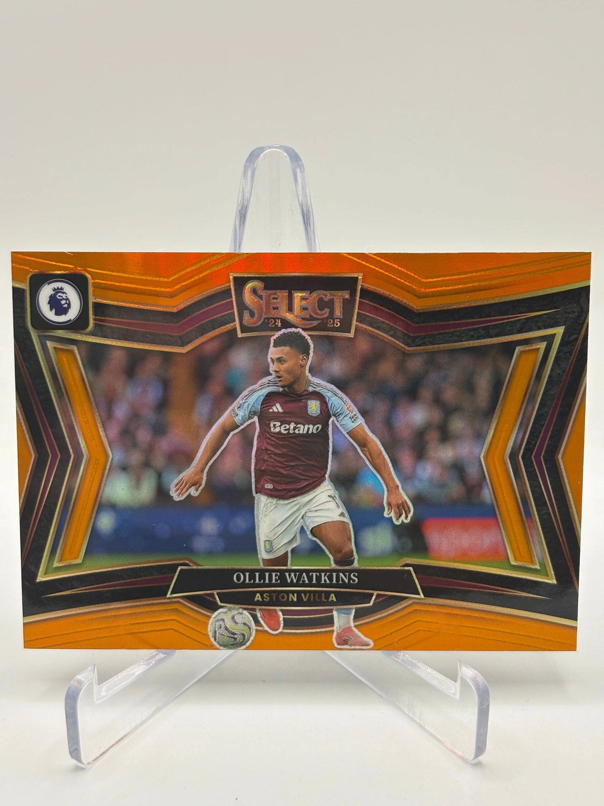 2024-25 Panini Select Premier League - Ollie Watkins 05/75 Orange FRENLY BRICKS - Open 7 Days