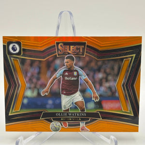 2024-25 Panini Select Premier League - Ollie Watkins 05/75 Orange FRENLY BRICKS - Open 7 Days